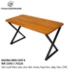 Khung bàn chữ X Vinahardware – Mã 2300.1.70226