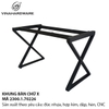 Khung bàn chữ X Vinahardware – Mã 2300.1.70226