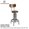 Khung Ghế Quầy Bar 2302.1.75006 – Điều Chỉnh Chiều Cao