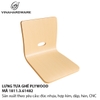 Tấm Lưng Tựa Ghế Plywood Ép Cong Phủ PU – Mã 1811.3.61482