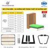Bộ chân giường gấp gọn – Mã 3100.1.13548 | Vinahardware