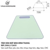 Tấm ván mặt bàn hình thang – Mã 2300.2.12655