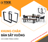 Gia Công Khung Chân Bàn Sắt Vuông - Vinahardware (VNH)