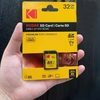 Thẻ nhớ máy ảnh SDHC 32GB KODAK EKMSD32GHC10K V10 U1 đọc 90mb/s ghi 20mb/s - hỗ trợ ghi hình FullHD