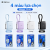 [CÓ 3C / CCC] Pin Dự Phòng Remax FP-60 10000mAh siêu nhỏ Cổng TypeC 20W, Cáp TypeC 22.5W, Lightning 12W