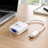 Cáp chuyển đổi M-PARD MD006 từ cổng DisplayPort sang VGA dài 25cm hỗ trợ Full HD 1920x1200 @ 60Hz