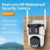Camera IP wifi ngoài trời VStarcam CS621DR phân giải 2K 1920x1080p - tích hợp 2 màn hình có ONVIF