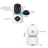 Camera IP wifi trong nhà VSTARCAM C992DR phân giải HD 2MP 2 màn hình - báo động, đàm thoại, có màu