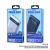 Pin dự phòng siêu mỏng 10000mAh Remax RPP-10 3 cổng out 2 cổng in, có tích hợp typeC in / out (màu ngẫu nhiên)