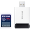 Thẻ nhớ Máy Ảnh SDXC SAMSUNG PRO Ultimate kèm đầu đọc 512GB / 256GB / 128GB UHS-I U3 V30 4K đọc 200MB/s ghi 130MB/s