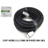 Cáp HDMI dài 10m M-PARD MH063 hỗ trợ chất lượng 4K UltraHD và âm thanh - siêu bền (Đen)