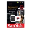 Thẻ nhớ MicroSDXC SanDisk Extreme Pro 256GB V30 U3 4K A2 - tốc độ đọc 200MB/s ghi 140MB/s (Đen đỏ)