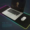 Tấm lót phím chuột có đèn led RGB NTC kích thước 80cm*30cm*4mm - Loại Mousepad Speed (đen)