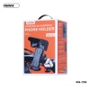 Giá đỡ điện thoại xe máy / xe đạp Remax RM-C53 phù hợp gắn tay cầm ghi đông - có mui che nắng (Đen)
