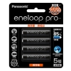 Vỉ 4 pin sạc AA Panasonic Eneloop PRO 2550mAh - phiên bản nội địa (Đen) - Nhất Tín Computer