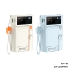 [Có CCC / 3C] Pin dự phòng không dây 15W Remax CP-19 20000mAh PD 30W QC 22.5W sạc tường, kèm cáp C to LN (2 màu)