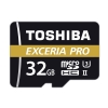 Thẻ nhớ MicroSDHC Toshiba Exceria Pro M501 32GB UHS-II U3 4K - tốc độ đọc 270MB/s ghi 150MB/s (Đen)