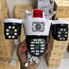 Camera ngoài trời IP wifi PTZ Yoosee W950 4 mắt 3 màn hình phân giải 1920P x 3240 FullHD+ 2 Râu - led trợ sáng led hồng ngoại (4 phân loại)