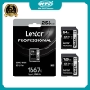 Thẻ nhớ Máy Ảnh SDXC Lexar Professional 1667X 64GB / 128GB / 256GB UHS-II V60 đọc 250MB/s ghi 120MB/s (đen)