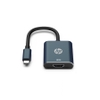 Cáp chuyển TypeC sang HDMI HP DHC-CT202 độ phân giải 4K - thích hợp tivi/ laptop/ màn hình/ điện thoại/ máy tính bảng (xám đen)