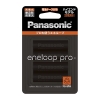 Vỉ 4 pin sạc AA Panasonic BK-3HCD/4C dung lượng 2550mAh - phiên bản nội địa box Nhật (Đen) - Nhất Tín Computer