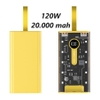 Pin dự phòng sạc nhanh SUPERFAST 20000mah hỗ trợ QC 22.5 và PD 20W - tích hợp 10 đèn led (màu ngẫu nhiên)