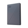 Ổ cứng di động gắn ngoài HDD 4TB / 5TB Western My Passport Works with USB-C - kèm cáp Typec và đầu chuyển USB (Xám đen)