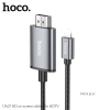 Cáp chuyển đổi HOCO UA27 LaiNing sang HDMI / HDTV hỗ trợ HD 1080P chiều dài 2M (Xám)