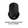 Chuột không dây wireless ALTEC ALBM7423 thiết kế to bản ôm tay đối xứng (Đen)