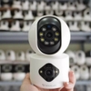 Camera IP wifi trong nhà VSTARCAM C992DR phân giải HD 2MP 2 màn hình - báo động, đàm thoại, có màu