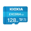 Thẻ nhớ microSDXC Kioxia Exceria G2 128GB UHS-I U3 đọc 100MB/s ghi 50MB/s (Xanh)