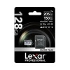 Thẻ nhớ MicroSDXC Lexar silver plus 128GB / 256GB A2 V30 U3 4K UHD đọc 205MB/s ghi 150MB/s - kèm adapter (xám đen)