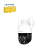 Camera wifi PTZ ngoài trời SriHome SH041 siêu zoom 20x 5.0MPx QHD 2K+ độ phân giải 2560 x 1920 - đèn trợ sáng