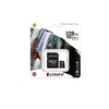 Thẻ nhớ microSDHC Kingston 32GB / 64GB / 128GB / 256GB Canvas Select Plus U1 V10 A1 100MB/s - Kèm Adapter (Đen)