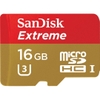 Thẻ Nhớ MicroSDHC SanDisk Extreme UHS-I U3 4K 600x 16GB 90MB/s - Không Box - Kèm Adapter (Vàng)