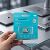USB 2.0 mini siêu nhỏ GOOD COOL U2T 8GB tốc độ đọc 20MB/s ghi 10MB/s - vỏ kim loại (bạc)