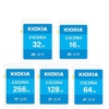 Thẻ nhớ Máy Ảnh SDXC Kioxia Exceria 16 / 32 / 64 / 128 / 256GB UHS-I U1 tốc độ đọc 100MB/s (Xanh)