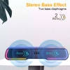 Loa bluetooth soundbar Kisonli LED-913 led RGB - tích hợp 2 BASS cực mạnh (nhiều màu)