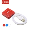 HUB chia cổng USB 2.0 SSK SHU027 từ 1 ra 4 cổng (nhiều màu)