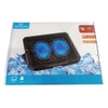 Đế tản nhiệt laptop Cooling Pad X3 có 2 Fan lớn phù hợp máy 17in trở xuống - tích hợp đèn led quạt