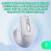 Chuột không dây bluetooth kiêm wireless INPHIC S6 Ai ra lệnh bằng giọng nói thông minh, bản slient, 3 chế độ kết nối, nhận diện hơn 120 ngô ngữ (xám)