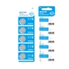 Vỉ 05 Pin cút áo 3V Beston CR2032 / CR2025 / CR2016 / CR1632 / CR2450 dùng cho remote xe máy, điều khiển quạt, cân điện tử
