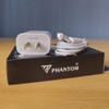 Bộ sạc nhanh Phantom PT5 TypeC to Lightning PD 20W, công nghệ GaN, Cáp dù dài 1M (Trắng)