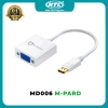 Cáp chuyển đổi M-PARD MD006 từ cổng DisplayPort sang VGA dài 25cm hỗ trợ Full HD 1920x1200 @ 60Hz