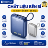 [CÓ 3C / CCC] Pin Dự Phòng Remax AS-181-35 10000mAh Cổng & Cáp TypeC 35W, cáp L-ning 20W, USB 22.5W