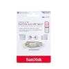 USB OTG Sandisk SDDDC4 Drive Luxe 256GB TypeC 3.2 tốc độ 400MB/s - Vỏ kim loại nguyên khối (Bạc)