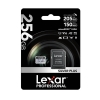Thẻ nhớ MicroSDXC Lexar silver plus 128GB / 256GB A2 V30 U3 4K UHD đọc 205MB/s ghi 150MB/s - kèm adapter (xám đen)