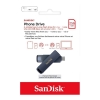 USB OTG Ixpand SanDisk Phone Drive 2 đầu TypeC và Laining 256GB / 128GB / 64GB (Xanh ghi)