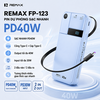 [CHỨNG NHẬN 3C / CCC] Pin Dự Phòng sạc nhanh 40W Remax FP-123 10000mAh Cổng & Cáp TypeC PD 40W / Input 30W