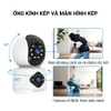 Camera IP wifi trong nhà VSTARCAM C992DR phân giải HD 2MP 2 màn hình - báo động, đàm thoại, có màu